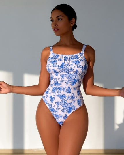 Women's One-Piece Casual Swimsuit
